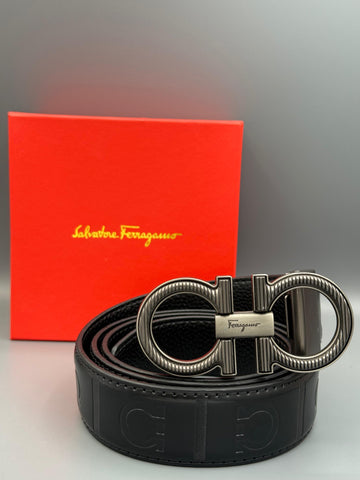 Branded Leather Belt