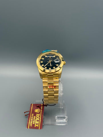 Rolx Date and Time Master piece Black edition