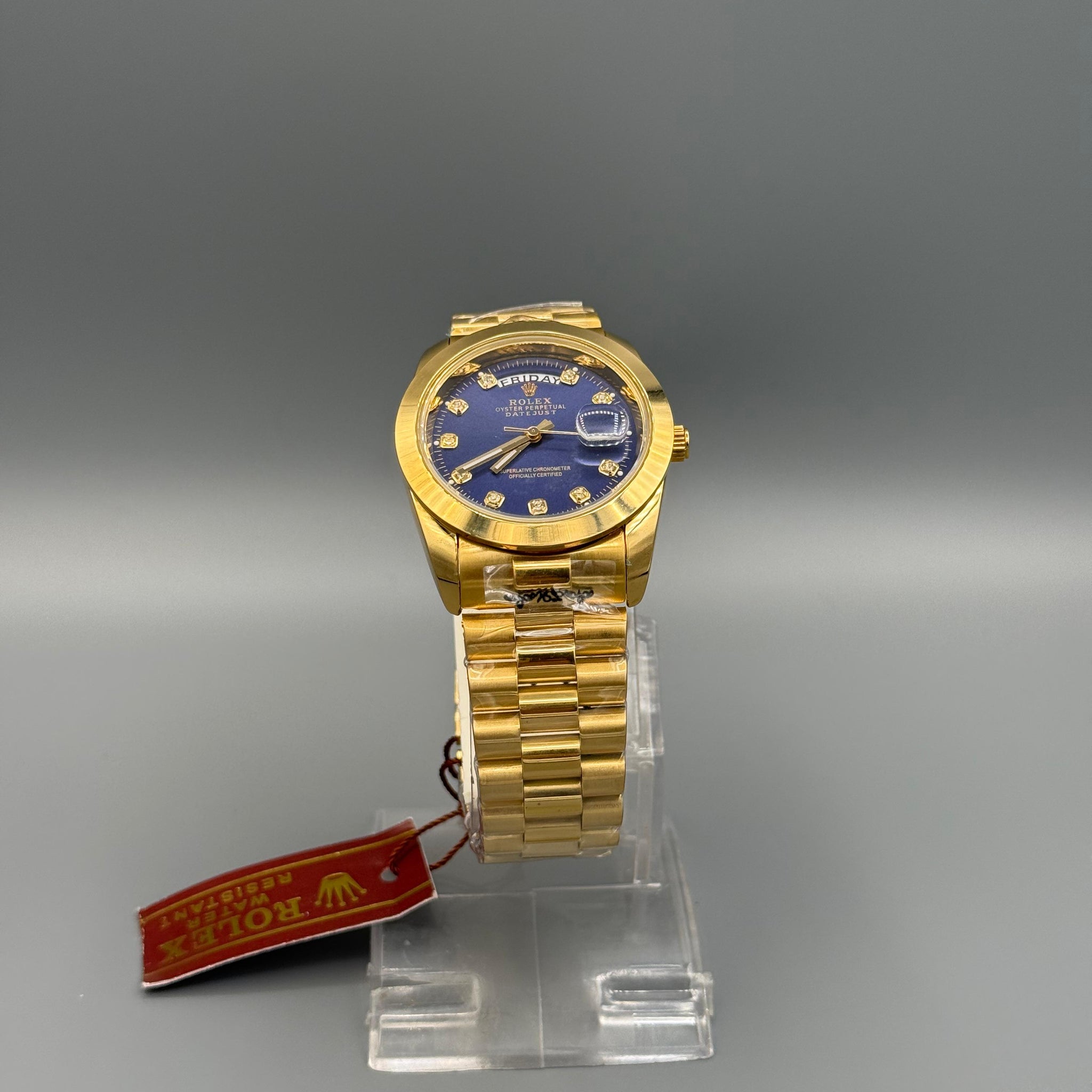 Rolx Date and Time Master piece Blue edition