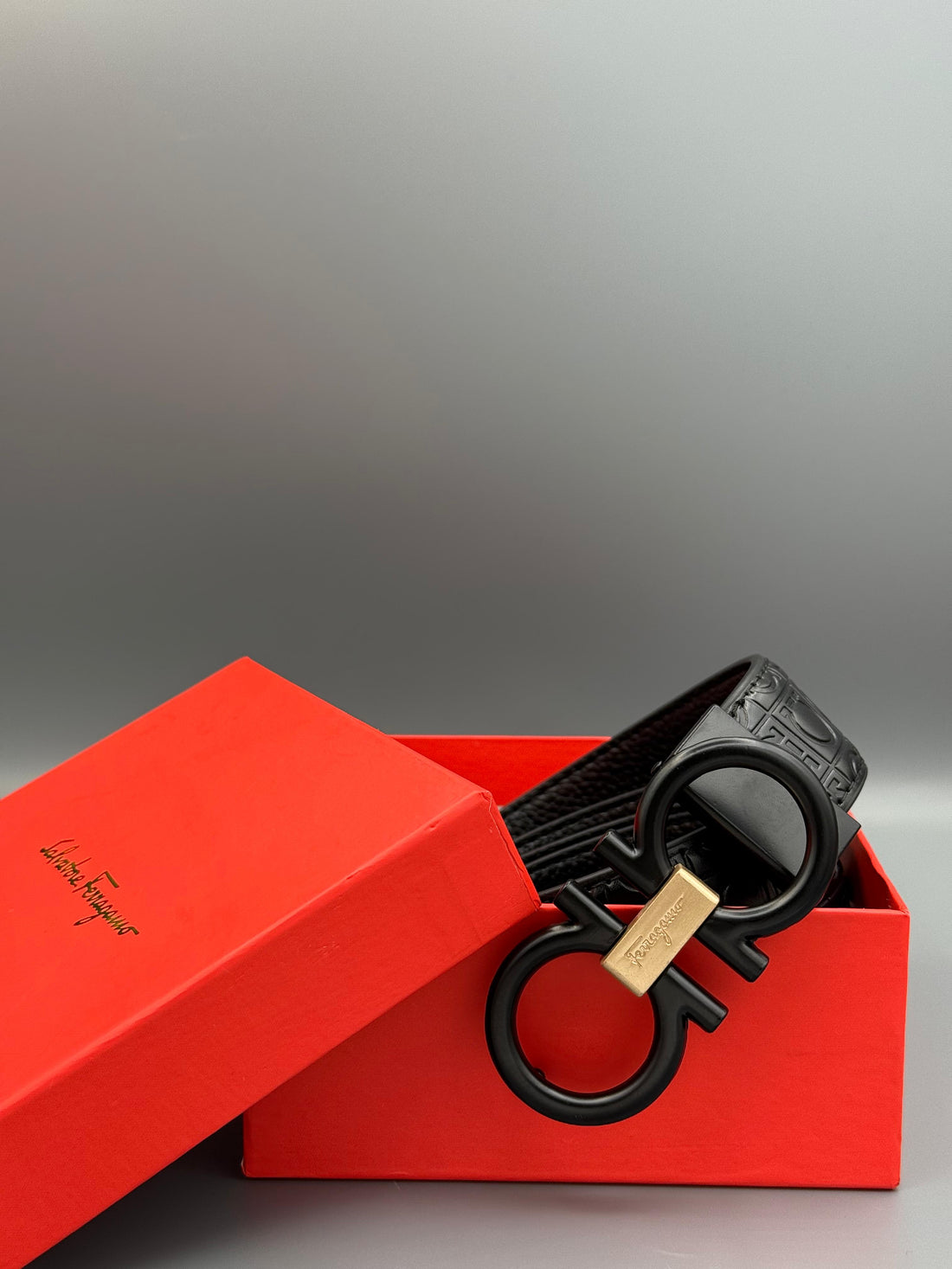 Branded Leather Belt