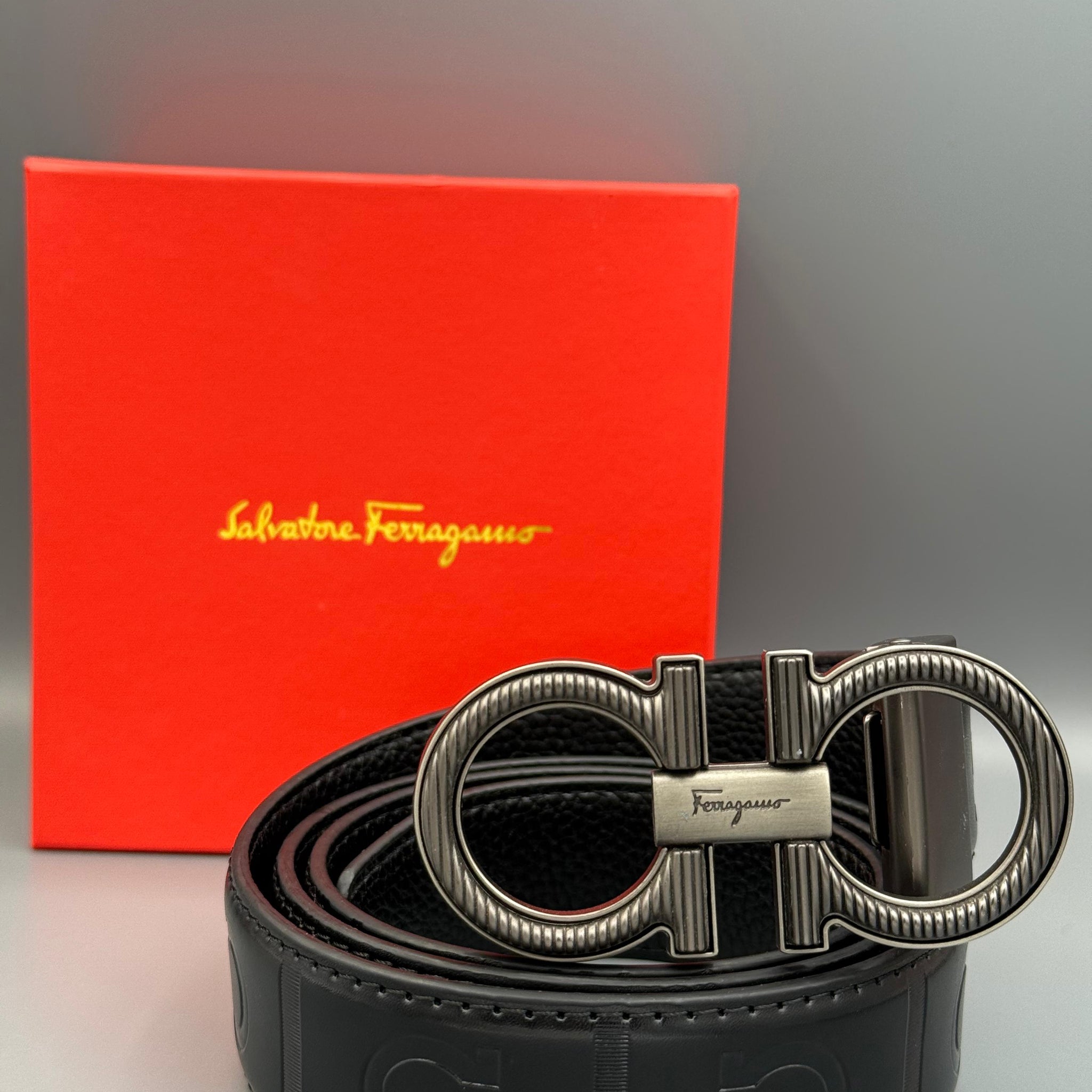 Branded Leather Belt