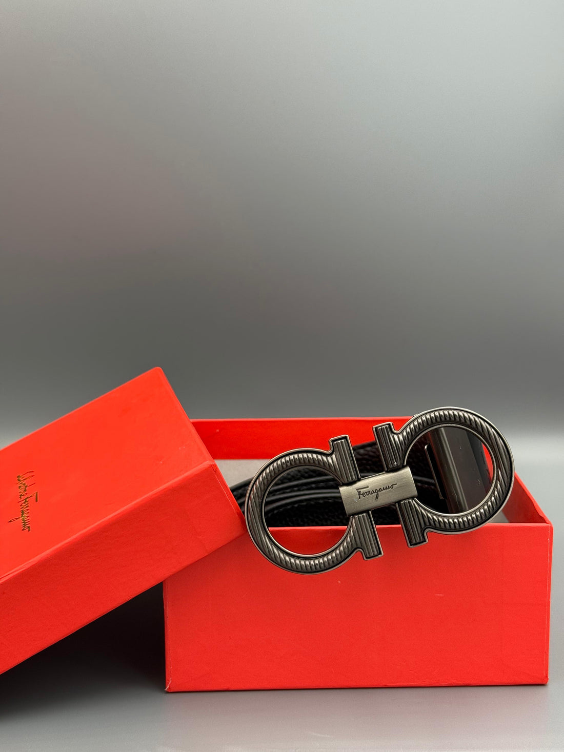 Branded Leather Belt