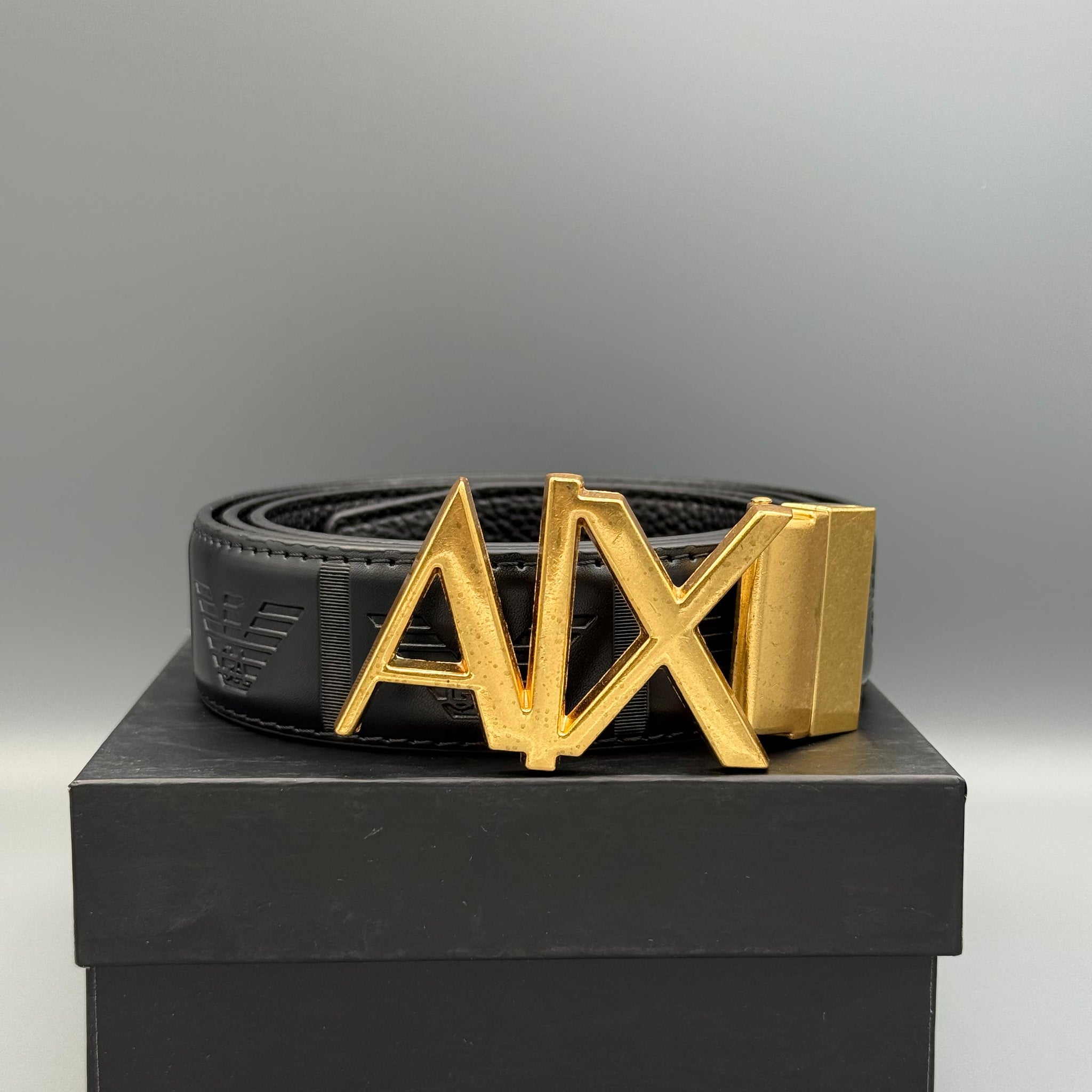 Branded Leather Belt