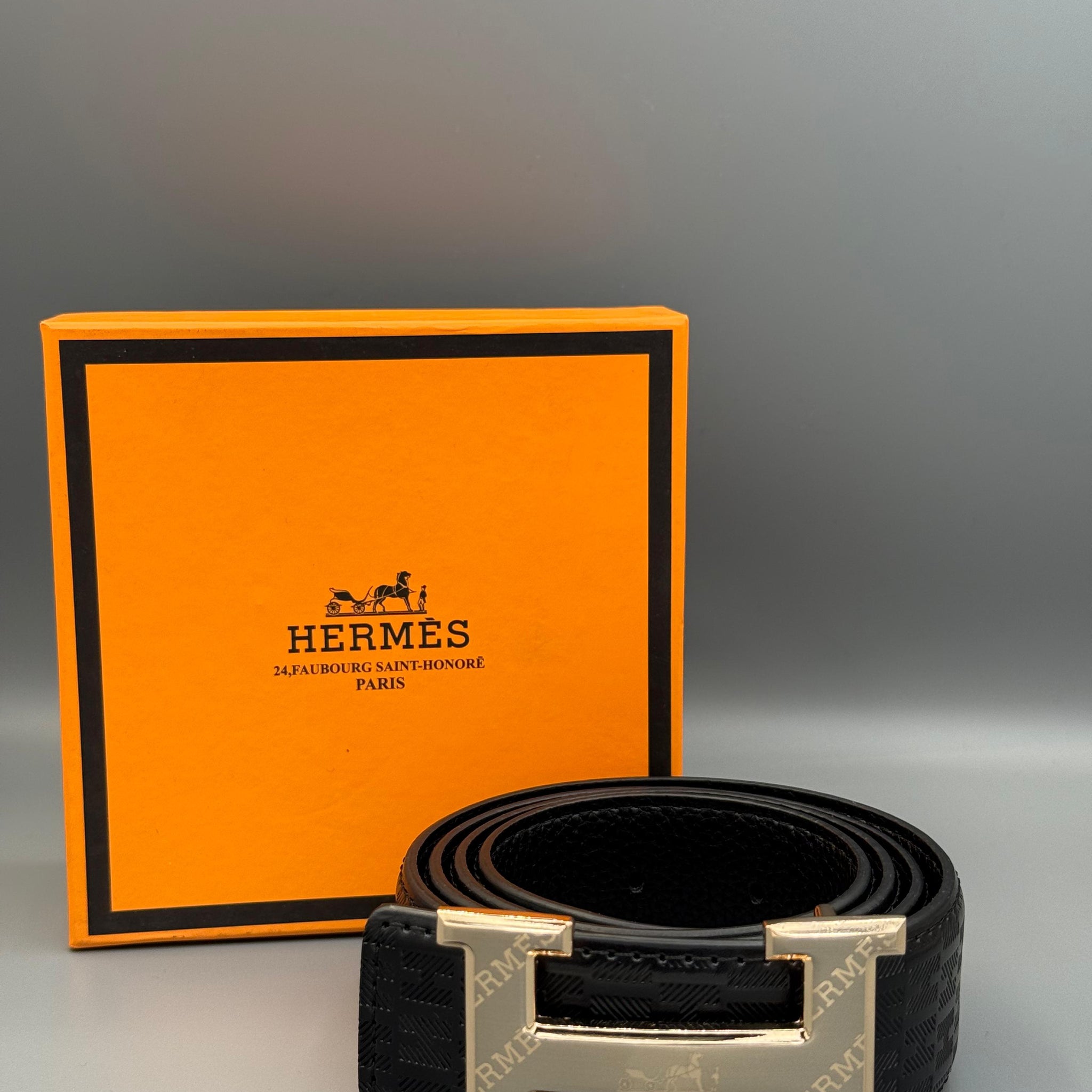 Branded Leather Belt