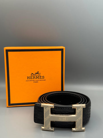 Branded Leather Belt