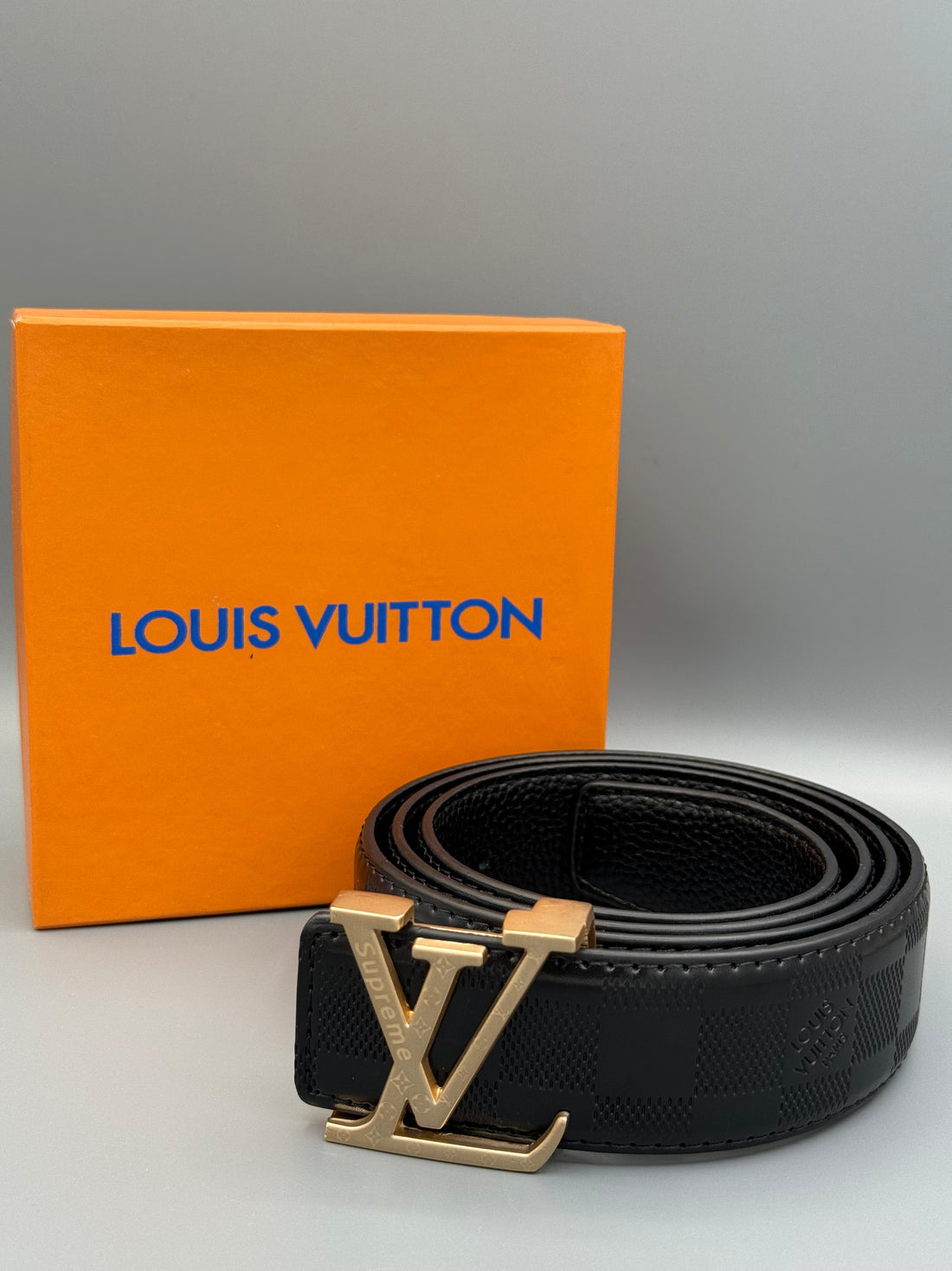 Branded Leather Belt
