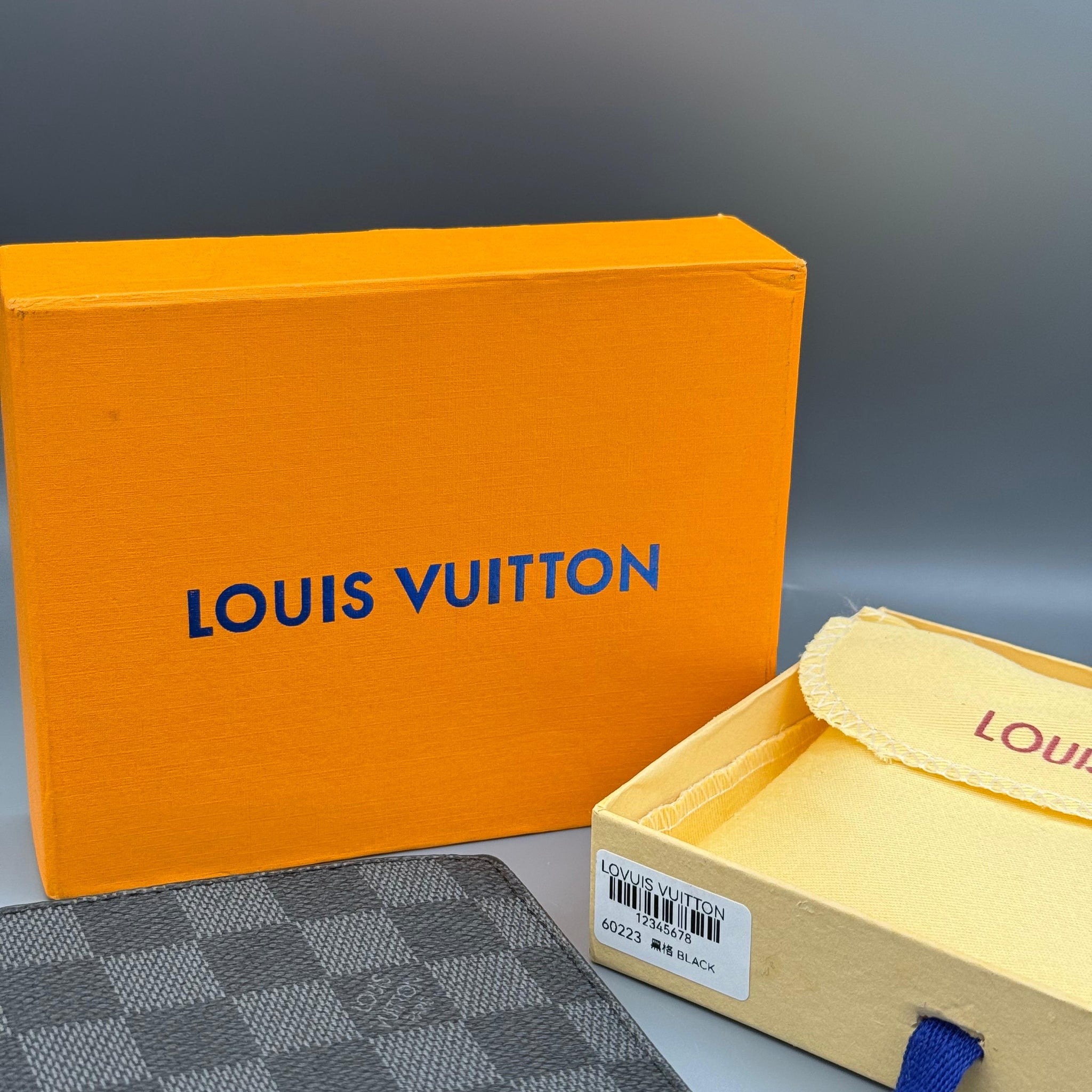 Branded Leather Wal Black Edition