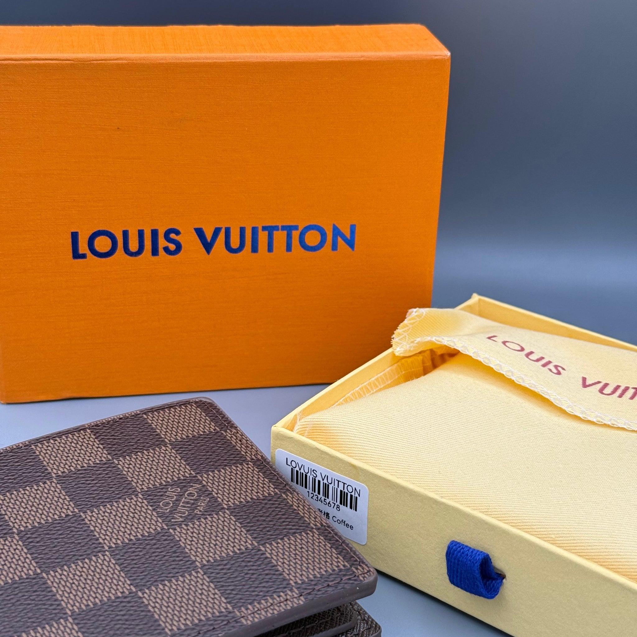 Branded Leather Wal Brown Edition