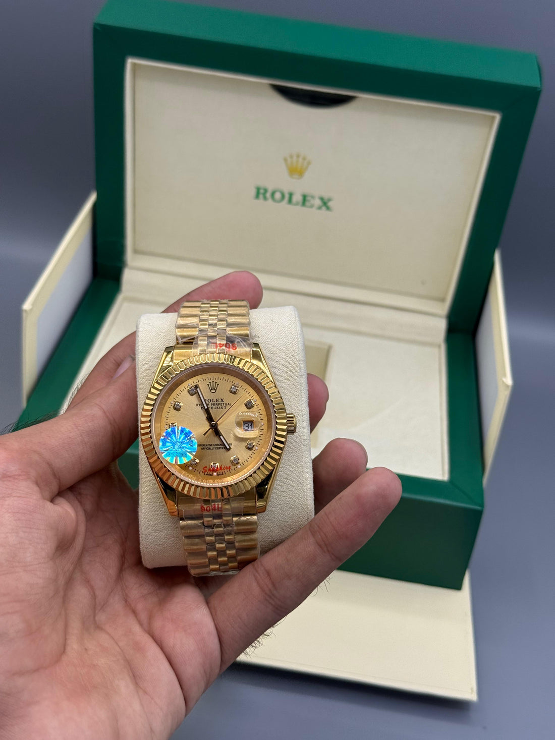 ORIGNAL-ROL DAY-DATE PRESIDENT With Master Lock