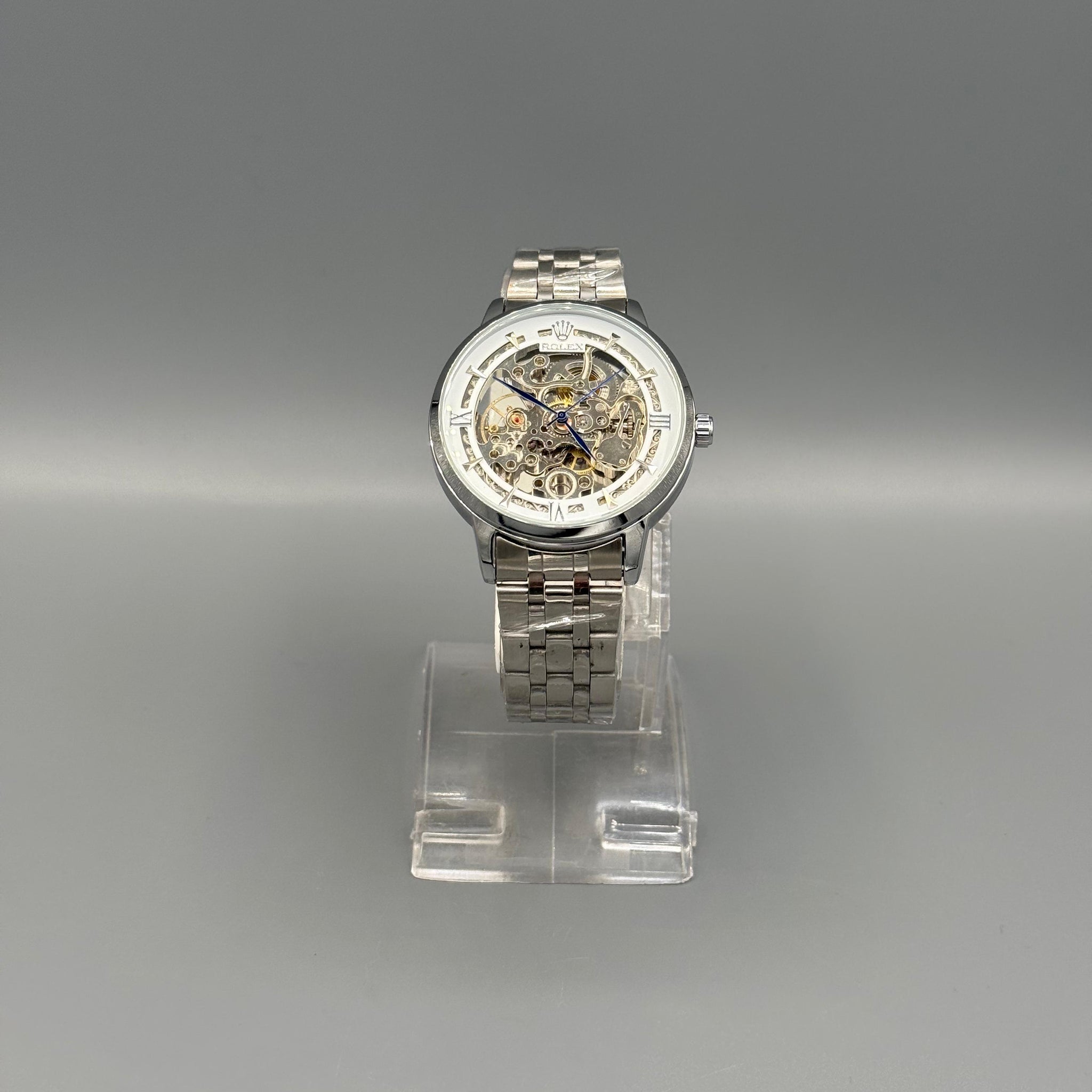 RLX Auto Skeleton Sliver Edition Watch